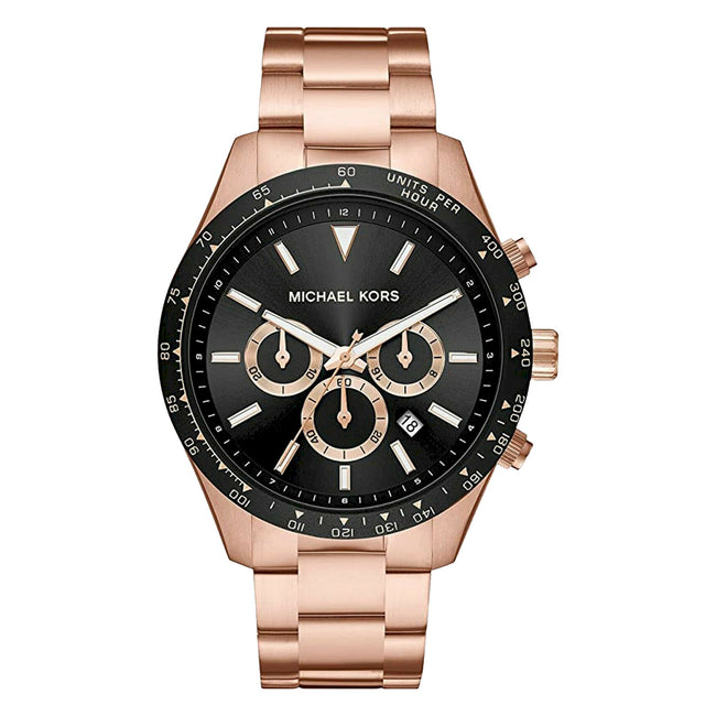 Michael Kors Men’s Quartz Stainless Steel Black Dial 45mm Watch MK8824 Hover Image
