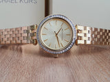 Michael Kors Women’s Quartz Gold Stainless Steel Gold Dial 33mm Watch MK3365