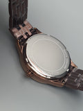 Michael Kors Women’s Quartz Stainless Steel Brown Dial 38mm Watch MK4430