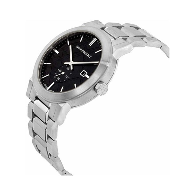 BURBERRY Dark Grey Dial Stainless Steel Men's Watch BU9901 Main Image