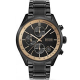 Hugo Boss Men’s Chronograph Quartz Stainless Steel Strap Black 44mm Watch 1513578
