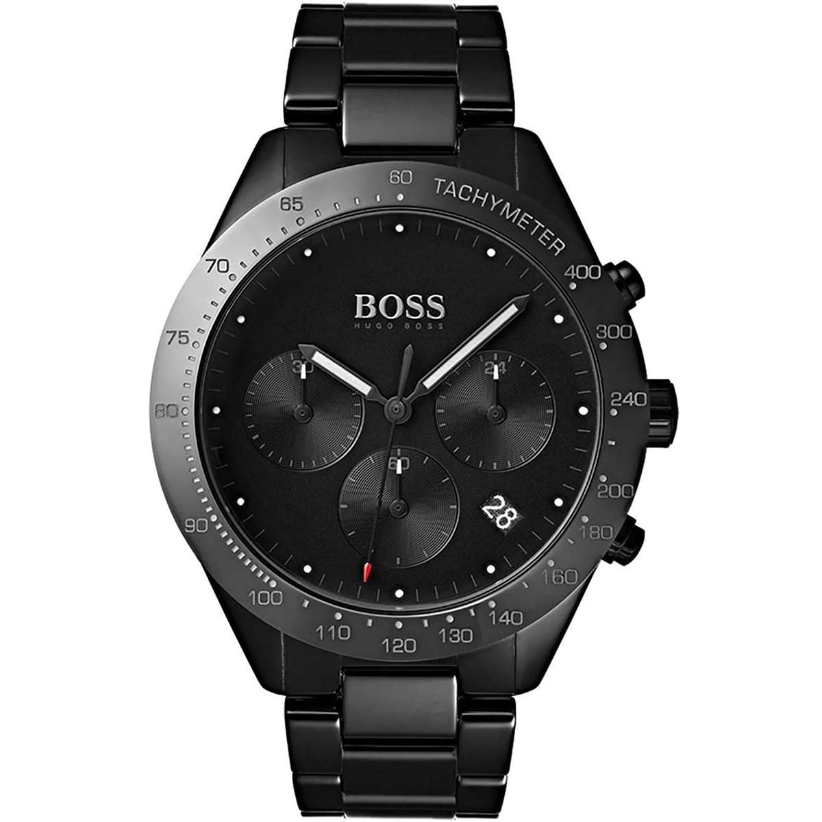 Hugo Boss Men’s Chronograph Quartz Stainless Steel Black Dial 42mm Watch 1513581