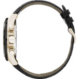Hugo Boss Men’s Quartz Leather Strap Black Dial 45mm Watch 1513753