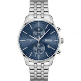 Hugo Boss Men’s Stainless Steel Blue Dial 42mm Watch 1513839