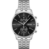 Hugo Boss Men’s Quartz Stainless Steel Black Dial 42mm Watch 1513869