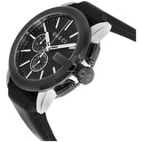Gucci Men’s Swiss Made Quartz Stainless Steel Black Dial 44mm Watch YA101205