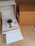 Versace Men’s Quartz Fashion Swiss Made Stainless Steel Green Dial 42mm Watch VELQ00619