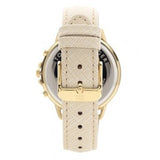 tommy Hilfiger Women's 1781790 Carly Textured Cream Leather Watch