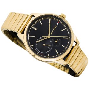 Tommy Hilfiger Women’s Quartz Stainless Steel Black Dial 38mm Watch 1782019