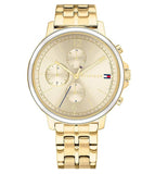 Tommy Hilfiger Women’s Quartz Stainless Steel Gold Dial 38mm Watch 1782189