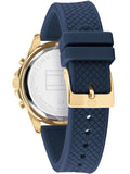Tommy Hilfiger Women’s Quartz Silicone Strap Blue Dial 38mm Watch 1782198