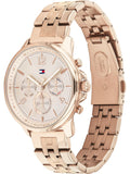 Tommy Hilfiger Women’s Quartz Stainless Steel Rose Gold Dial 38mm Watch 1782224