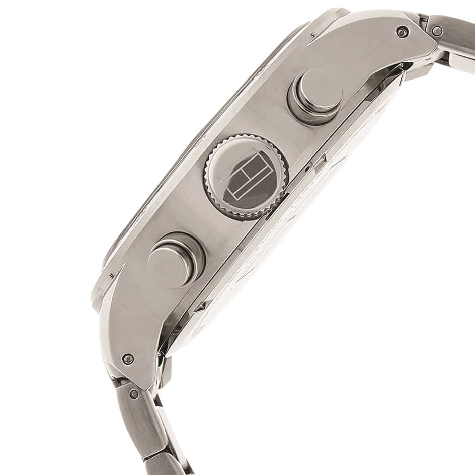 Tommy Hilfiger Men’s Quartz Stainless Steel Black Dial 46mm Watch 1791054