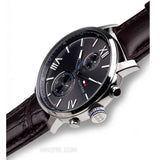 Tommy Hilfiger Men’s Quartz Leather Strap Black Dial 44mm Watch 1791309
