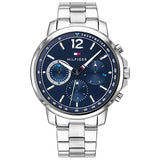 Tommy Hilfiger Men’s Quartz Stainless Steel Blue Dial 46mm Watch 1791534