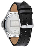 Tommy Hilfiger Men’s Quartz Leather Strap Blue Dial 44mm Watch 1791616