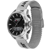 Tommy Hilfiger Men’s Quartz Stainless Steel Black Dial 46mm Watch 1791765