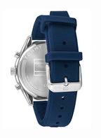 Tommy Hilfiger Men’s Quartz Silicone Strap Blue Dial 44mm Watch 1791781