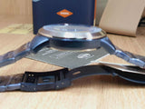 Fossil Men’s Chronograph Quartz Stainless Steel Blue Dial 44mm Watch FS5230