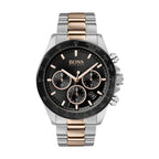Hugo Boss Men’s Analog Stainless Steel Black Dial 45mm Watch 1513757