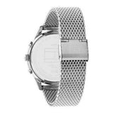 Tommy Hilfiger Men’s Quartz Silver Stainless Steel Blue Dial 44mm Watch 1710504