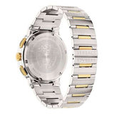 Versace Men’s Quartz Swiss Made Two-tone Stainless Steel Silver Dial 43mm Watch VEZ900321
