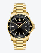 Movado Men’s Series 800 Quartz Swiss Made Stainless Steel Black Dial 40mm Watch 2600145