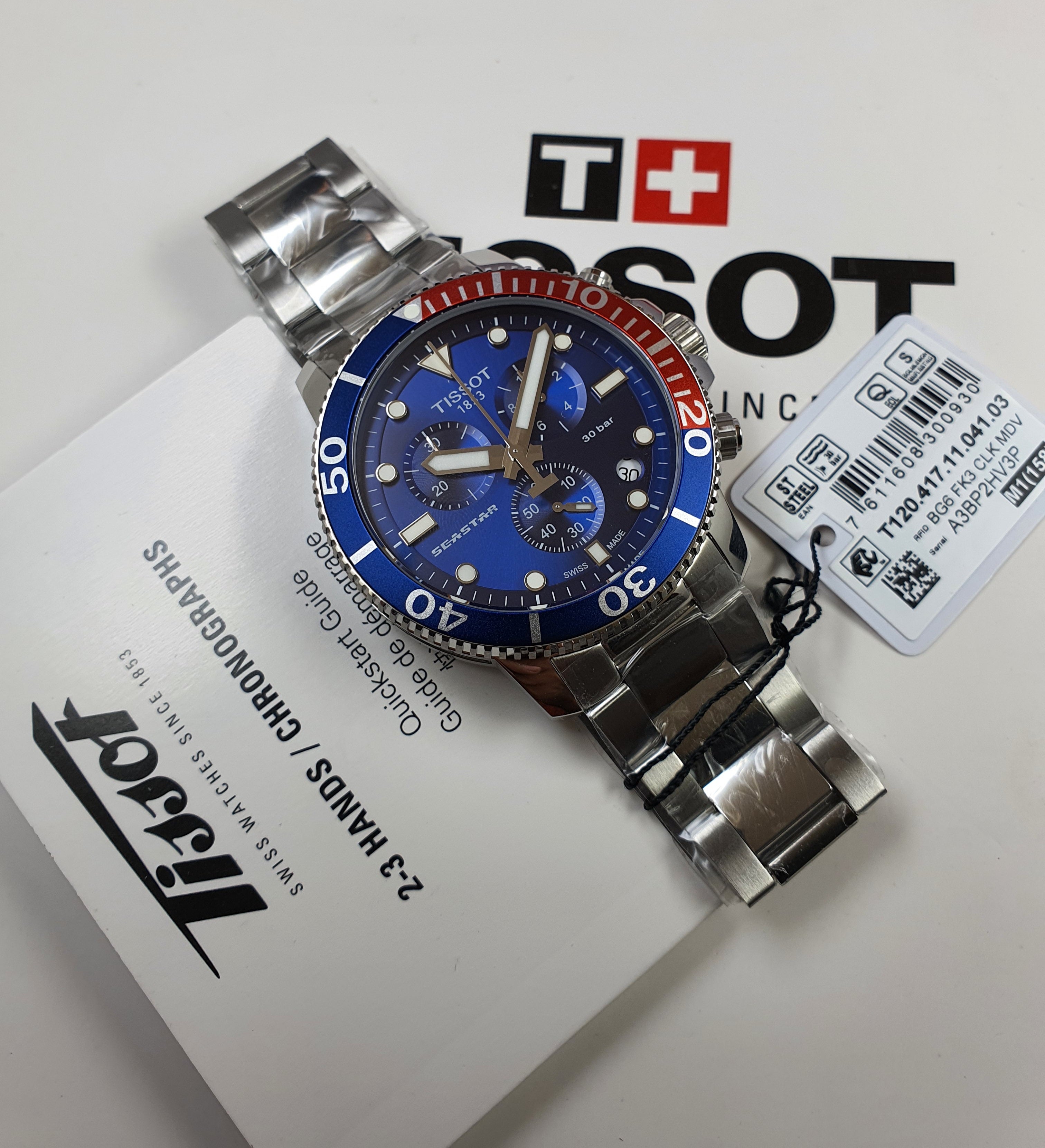 Tissot Seastar 1000 Blue Men s Watch T1204171104103