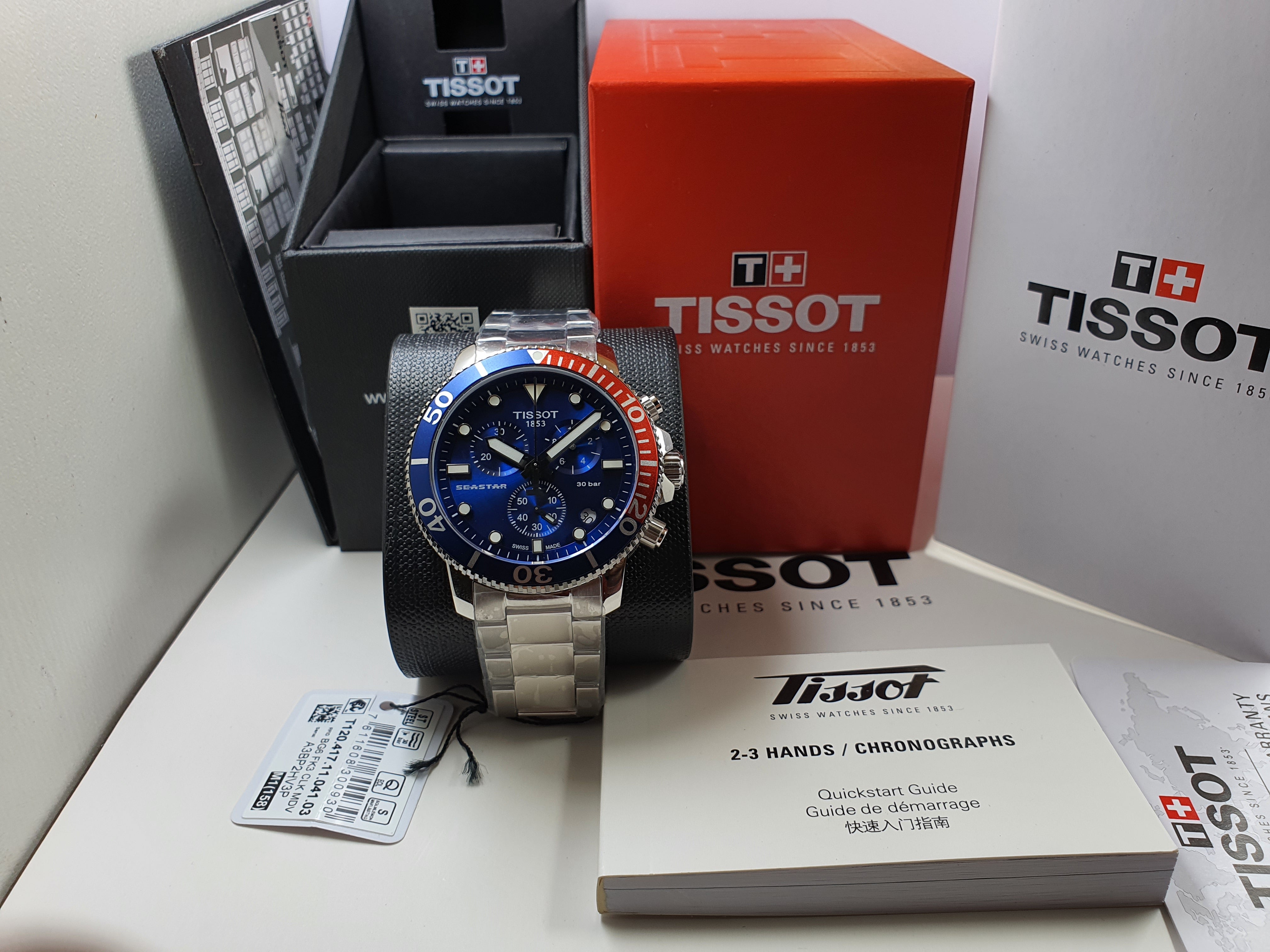 Tissot Seastar 1000 Blue Men s Watch T1204171104103