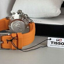 Tissot mens Seastar 660 1000 Stainless Steel Casual Watch Orange T1204171705101