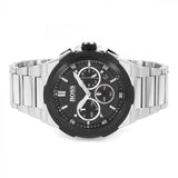 Hugo Boss Men’s Quartz Stainless Steel Black Dial 46mm Watch 1513359