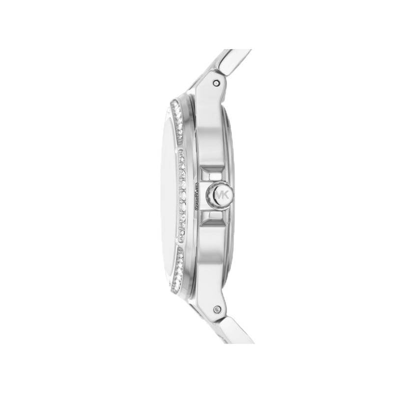 Michael Kors Women’s Quartz Stainless Steel Silver Dial 37mm Watch MK7234