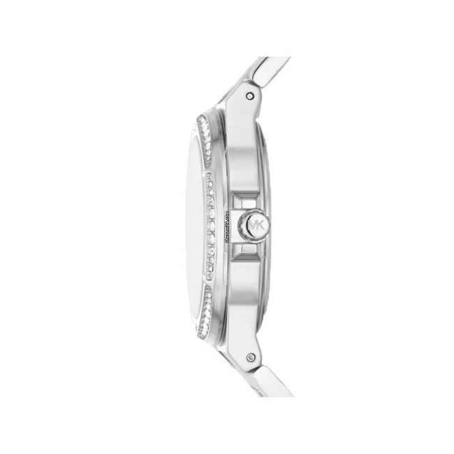 Michael Kors Women’s Quartz Stainless Steel Silver Dial 37mm Watch MK7234 Main Image