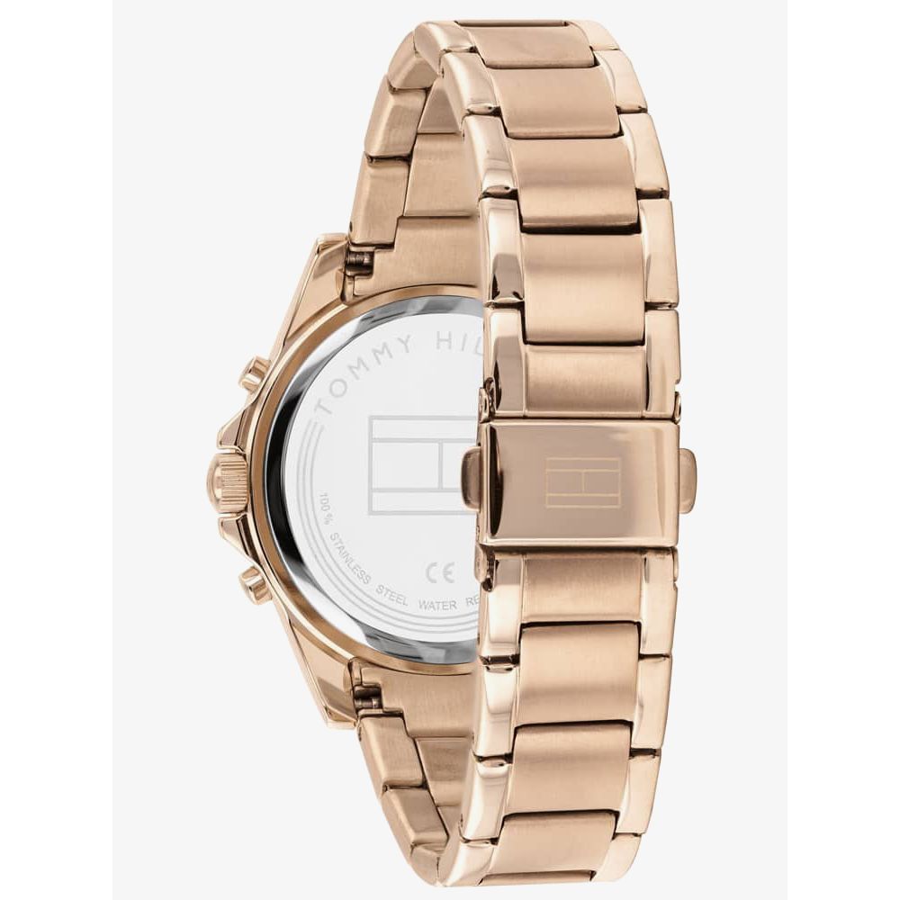 Tommy Hilfiger Women’s Quartz Stainless Steel Rose Gold Dial 38mm Watch 1782197