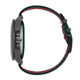 Gucci Men’s Quartz Swiss Made Nylon Strap Multi Colour Dial 45mm Watch YA136216
