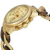 Michael Kors Women’s Quartz Stainless Steel Beige Dial 38mm Watch MK4222
