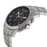 Fossil Men’s Chronograph Stainless Steel Black Dial 44mm Watch FS4994