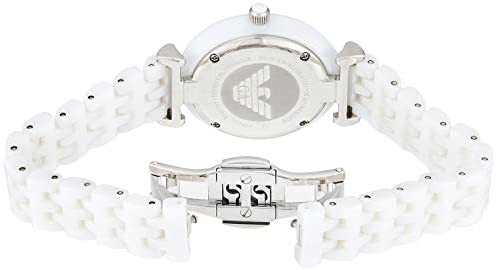 Emporio Armani Women’s Quartz Stainless Steel Mother of Pearl 30mm Watch AR1485
