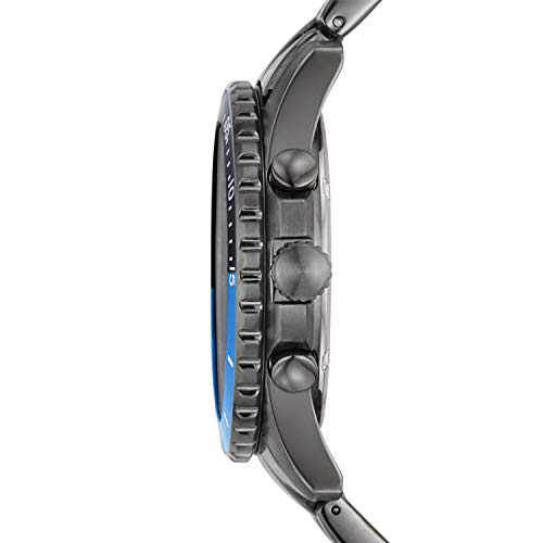 Fossil Men’s Quartz Stainless Steel Black Dial 42mm Watch FS5835