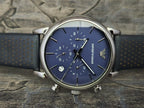 Emporio Armani Men’s Quartz Leather Strap Blue Dial 41mm Watch AR1736