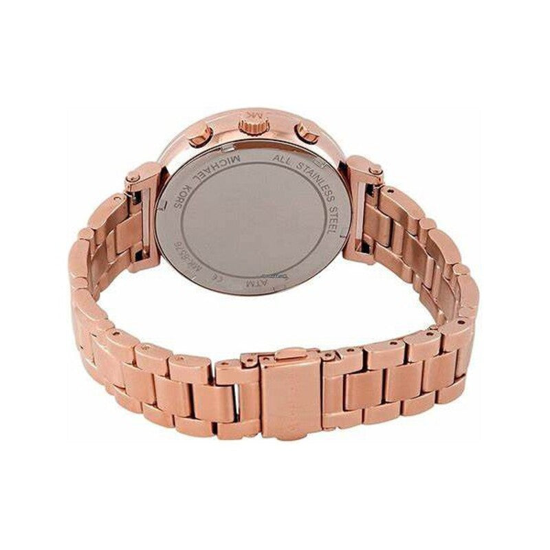 Michael Kors Women’s Quartz Stainless Steel Mother of Pearl Dial 39mm Watch MK6576