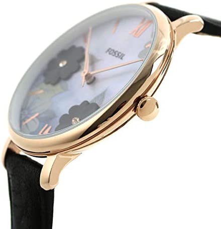 [Fossil] FOSSIL Jacqueline 1.4 inches (36 mm) Floral Pattern Quartz Ladies Watch Main Image