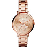 Fossil Women’s Quartz Stainless Steel Rose Gold Dial 36mm Watch ES3665