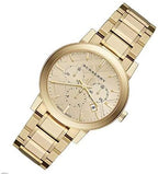 Burberry Women’s Swiss Made Stainless Steel Gold Dial 38mm Watch BU9753