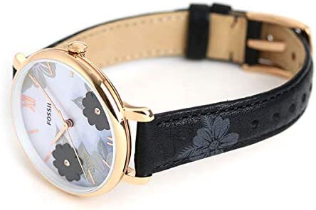 [Fossil] FOSSIL Jacqueline 1.4 inches (36 mm) Floral Pattern Quartz Ladies Watch
