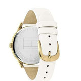 Tommy Hilfiger Women’s Quartz Leather Starp Silver Dial 38mm Watch 1782018