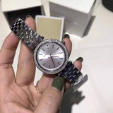 Michael Kors Women’s Quartz Stainless Steel Silver Dial 33mm Watch MK3429
