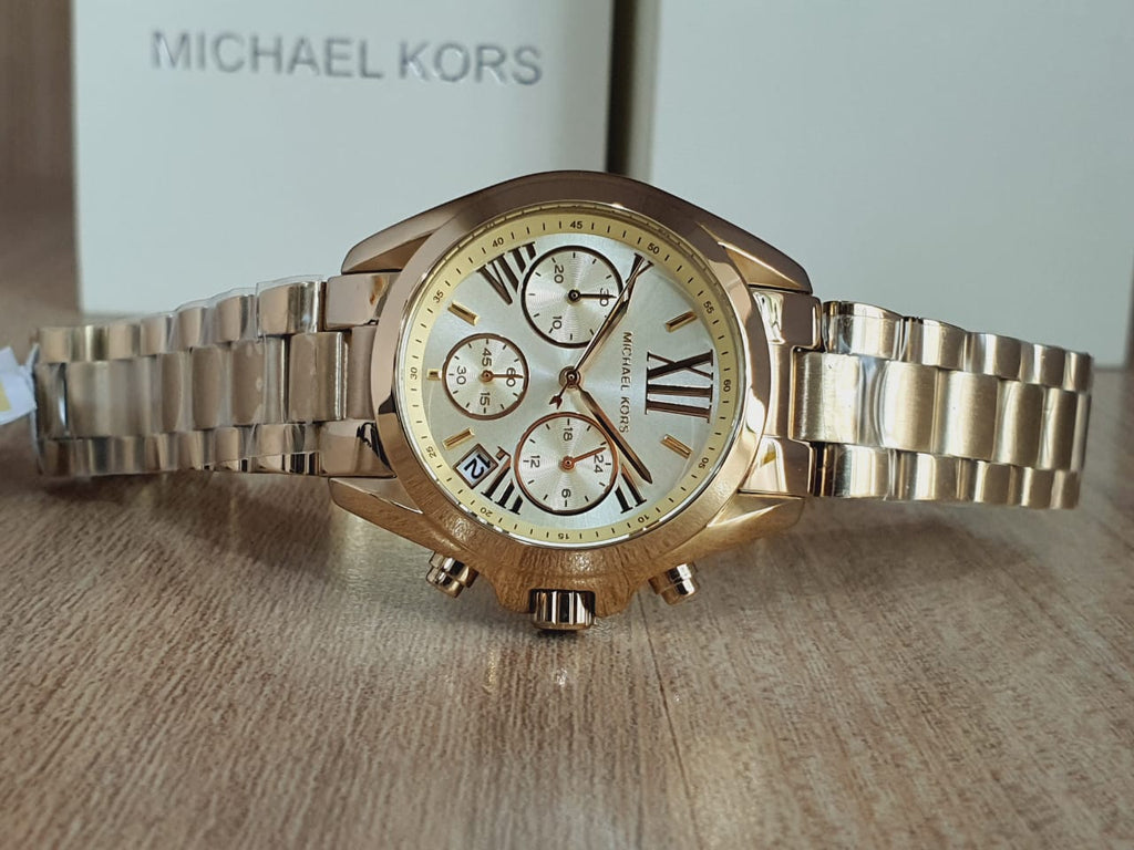 Michael Kors Women’s Quartz Stainless Steel Gold 35mm Watch MK5798