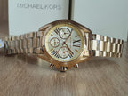 Michael Kors Women’s Quartz Stainless Steel Gold 35mm Watch MK5798