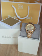 Michael Kors Women’s Quartz Stainless Steel Gold 35mm Watch MK5798